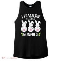 I Teach The Cutest Bunnies Love Teaching Ladies PosiCharge Tri-Blend Wicking Tank thumb 0