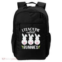 I Teach The Cutest Bunnies Love Teaching Backpack thumb 0