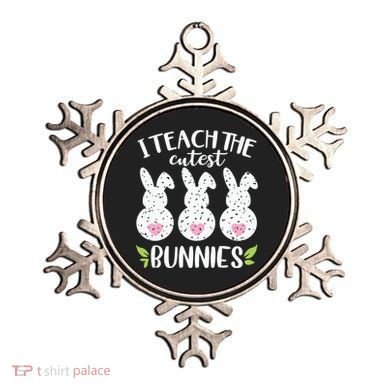I Teach The Cutest Bunnies Love Teaching Ornament