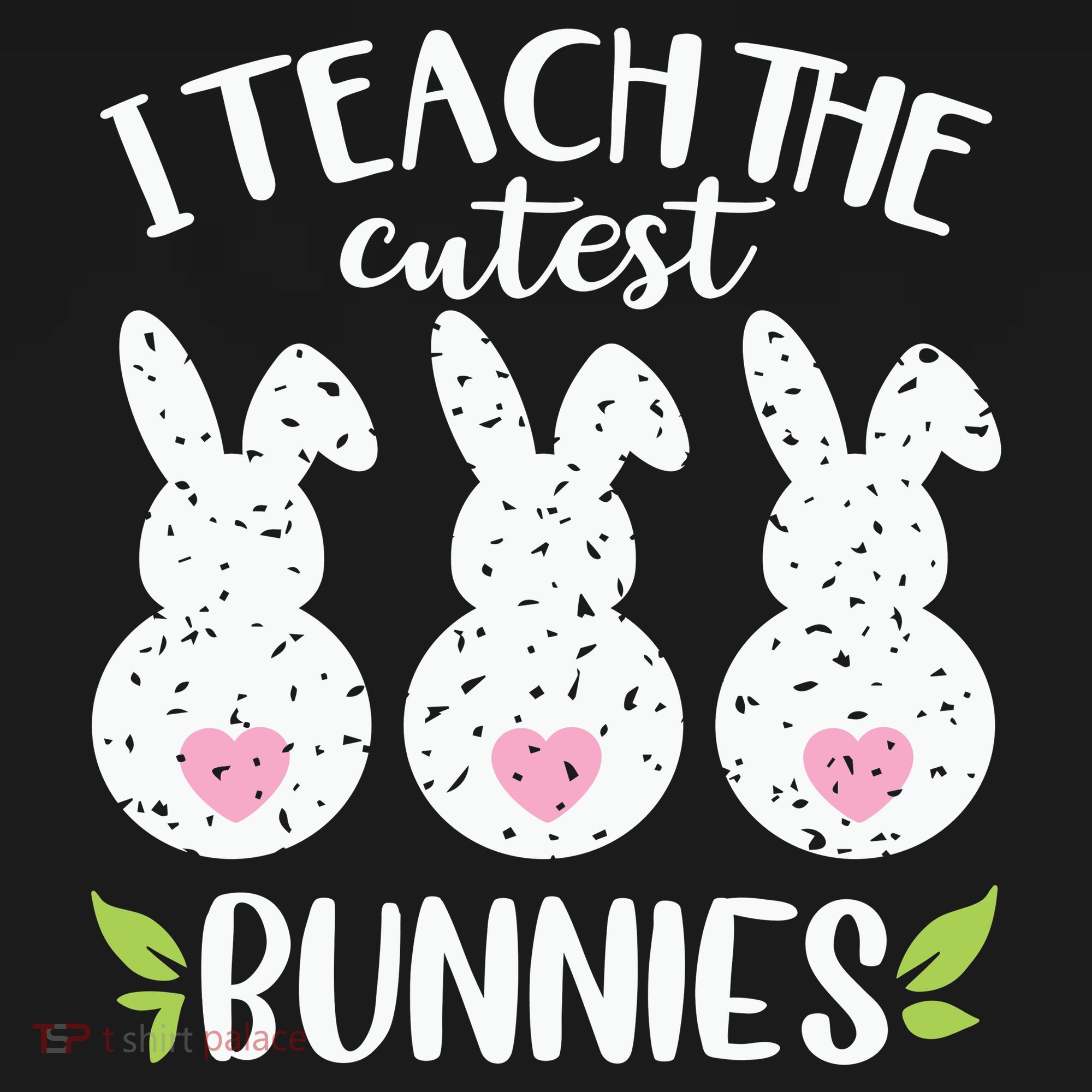I Teach The Cutest Bunnies Love Teaching Ornament