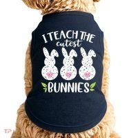 I Teach The Cutest Bunnies Love Teaching Doggie Tank thumb 0