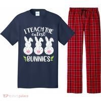 I Teach The Cutest Bunnies Love Teaching Pajama Set thumb 0