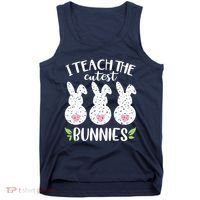I Teach The Cutest Bunnies Love Teaching Tank Top thumb 0
