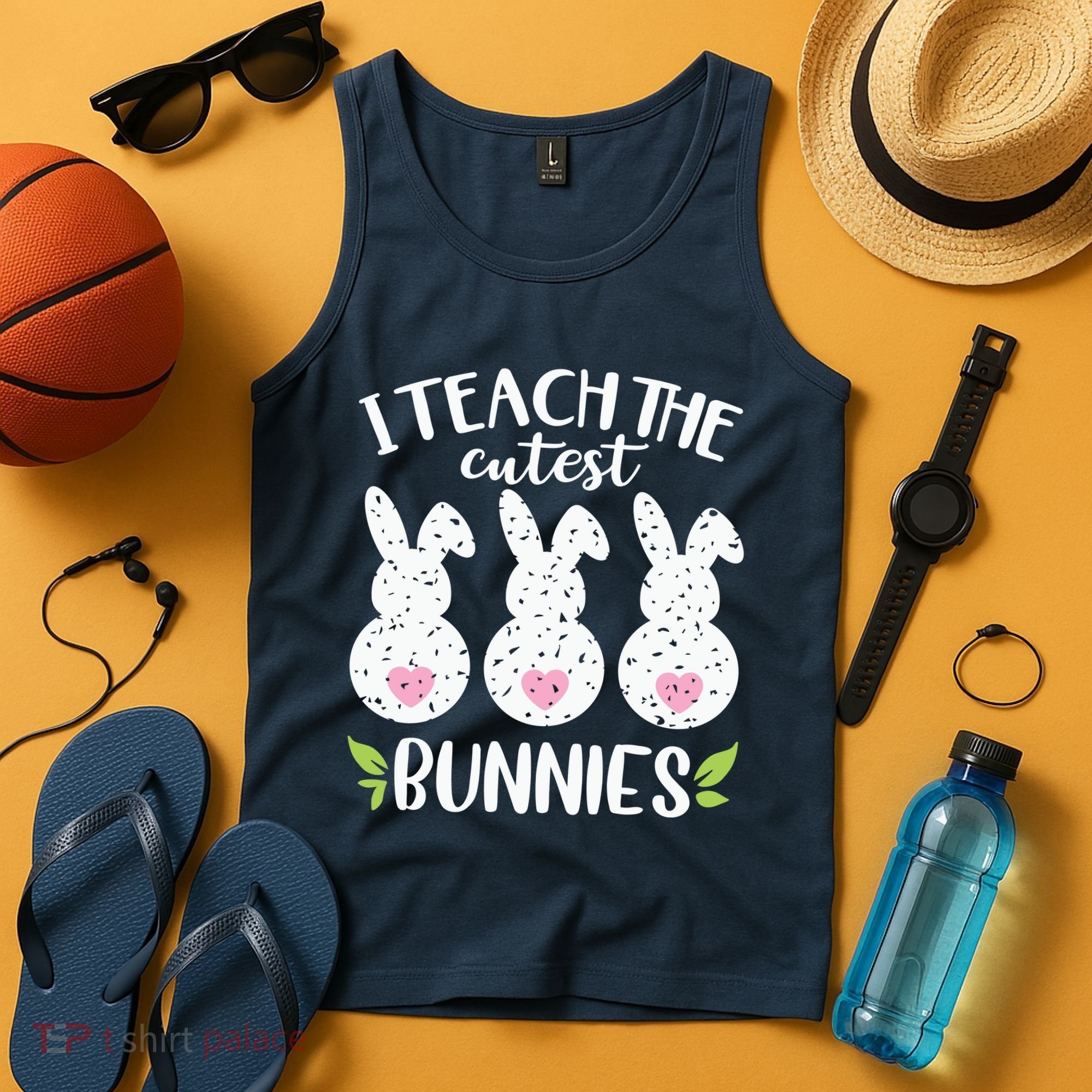 I Teach The Cutest Bunnies Love Teaching Tank Top