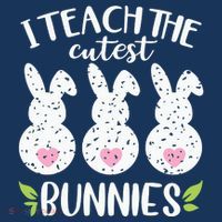 I Teach The Cutest Bunnies Love Teaching Visor thumb 3