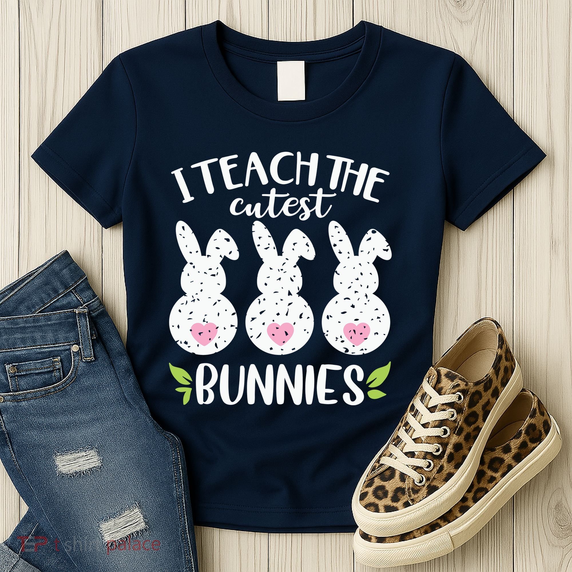 I Teach The Cutest Bunnies Love Teaching Women's T-Shirt