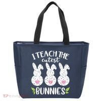 I Teach The Cutest Bunnies Love Teaching Tote Bag thumb 0