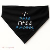 I Take Thee Rachel. USA-Made Doggie Bandana thumb 0