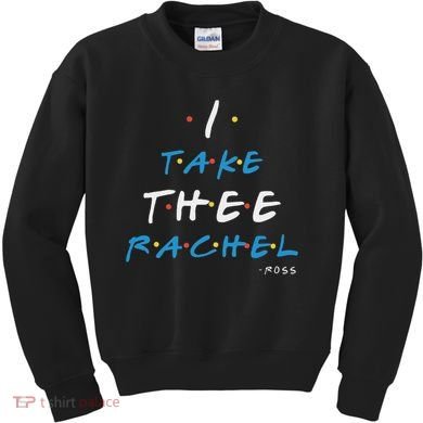 I Take Thee Rachel. Kids Sweatshirt