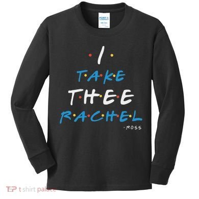I Take Thee Rachel. Kids Long Sleeve Shirt