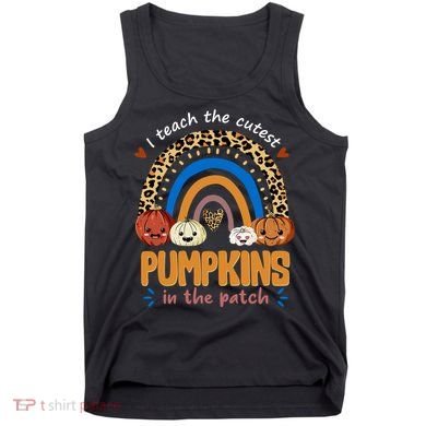 I Teach The Cutest Pumpkins In The Patch Leopard Tank Top