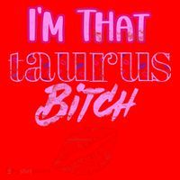 I'm That Taurus Girl Funny Astrology Zodiac Vibes  Santa Hat thumb 1