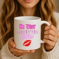 I'm That Taurus Girl Funny Astrology Zodiac Vibes  Coffee Mug thumb 3