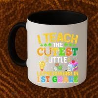 I Teach The Cutest Leprechauns In 1st Grade St PatrickS Day Great Gift Coffee Mug thumb 2