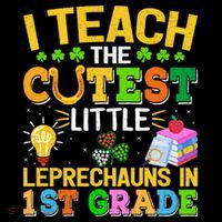 I Teach The Cutest Leprechauns In 1st Grade St PatrickS Day Great Gift Coffee Mug thumb 5