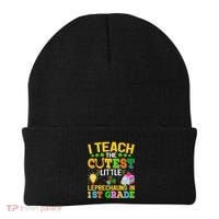 I Teach The Cutest Leprechauns In 1st Grade St PatrickS Day Great Gift Beanie thumb 0