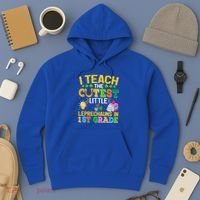 I Teach The Cutest Leprechauns In 1st Grade St PatrickS Day Great Gift Hoodie thumb 3