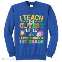I Teach The Cutest Leprechauns In 1st Grade St PatrickS Day Great Gift Sweatshirt thumb 0