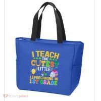 I Teach The Cutest Leprechauns In 1st Grade St PatrickS Day Great Gift Tote Bag thumb 3