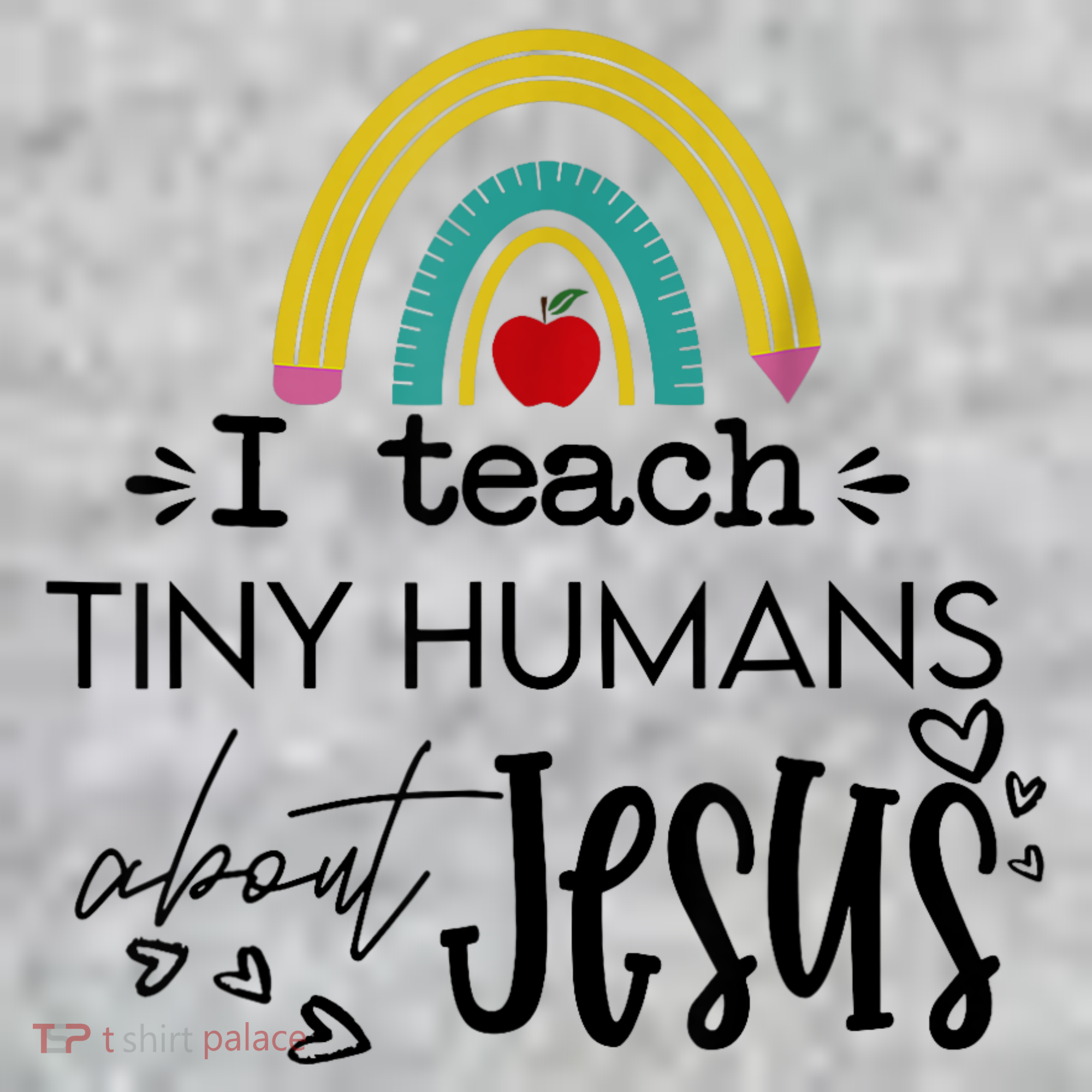 I Teach Tiny Humans About Jesus Sunday School Teacher Long Sleeve Shirt