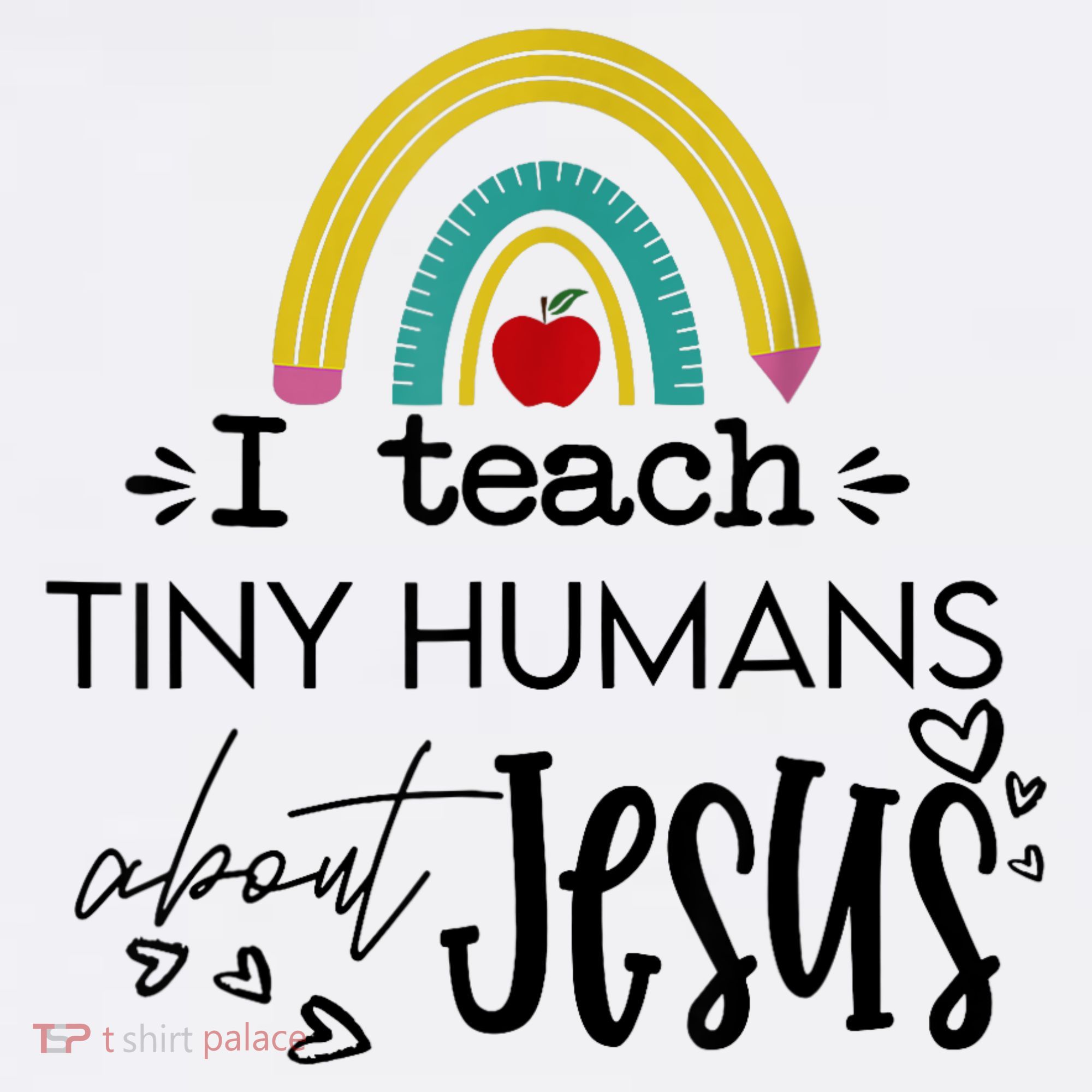 I Teach Tiny Humans About Jesus Sunday School Teacher Visor