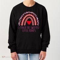 I Teach The Sweetest Little Hearts Women's Sweatshirt thumb 0