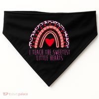 I Teach The Sweetest Little Hearts USA-Made Doggie Bandana thumb 0