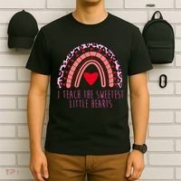 I Teach The Sweetest Little Hearts T-Shirt thumb 6