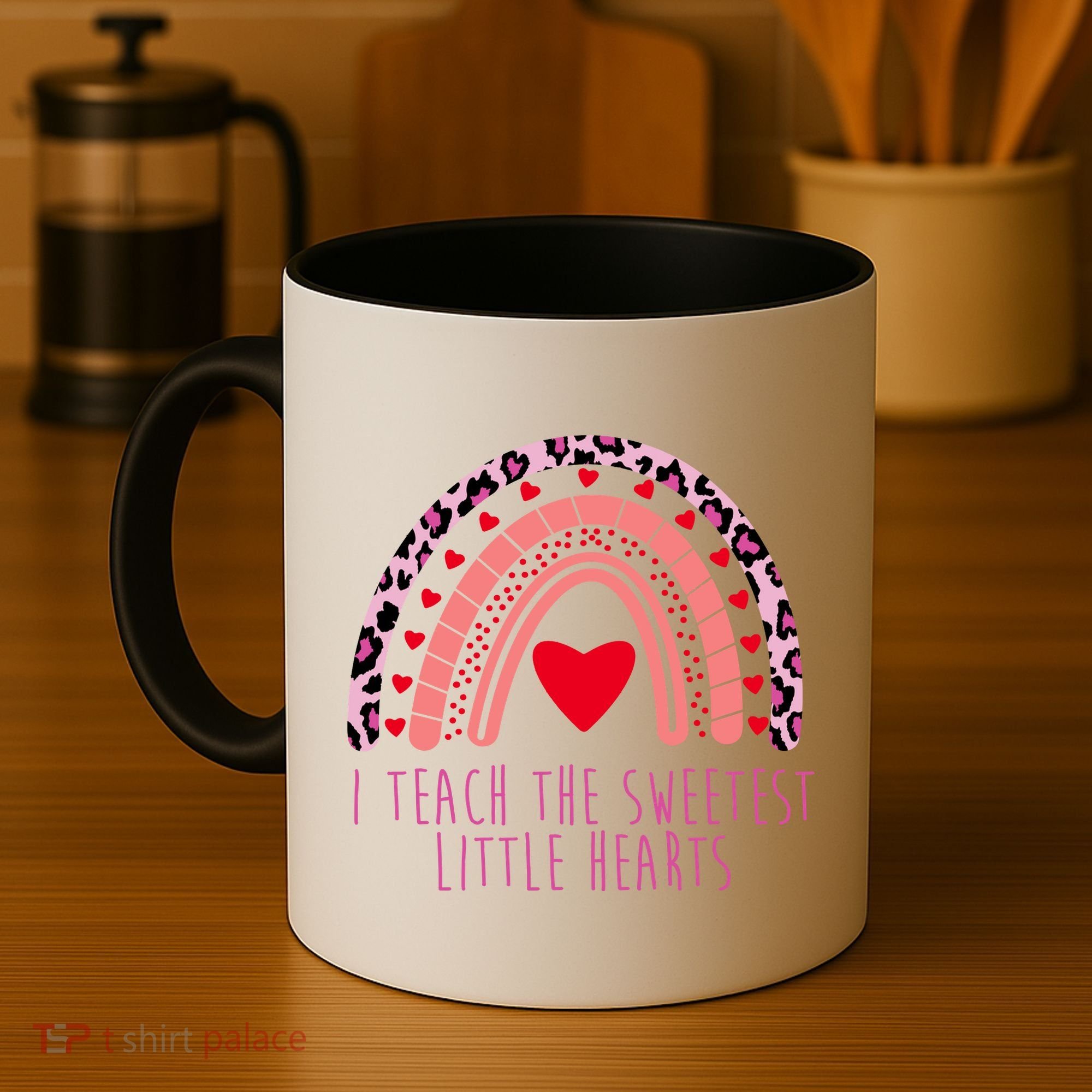 I Teach The Sweetest Little Hearts Coffee Mug