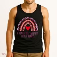 I Teach The Sweetest Little Hearts Tank Top thumb 3