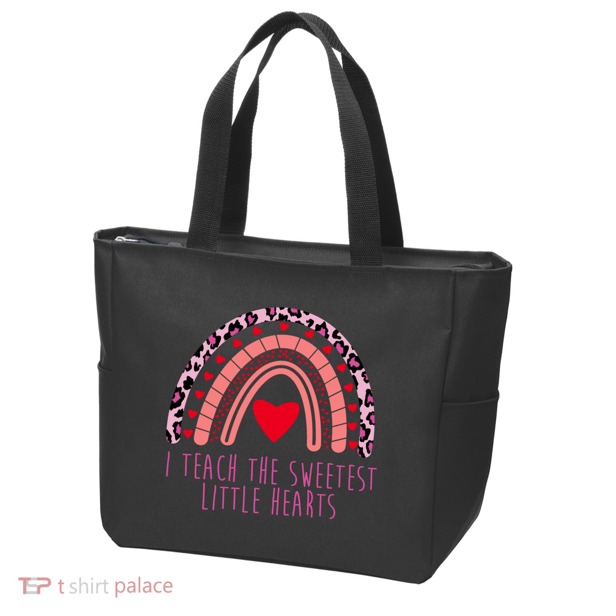 I Teach The Sweetest Little Hearts Tote Bag