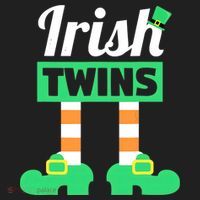 Irish Twins Tee Funny Matching St Patricks Day Twins Tumbler thumb 3