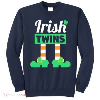 Irish Twins Tee Funny Matching St Patricks Day Twins Sweatshirt