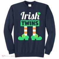 Irish Twins Tee Funny Matching St Patricks Day Twins Sweatshirt thumb 0