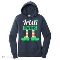 Irish Twins Tee Funny Matching St Patricks Day Twins Women's Hoodie thumb 0