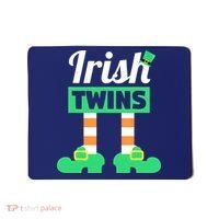 Irish Twins Tee Funny Matching St Patricks Day Twins Mousepad thumb 0