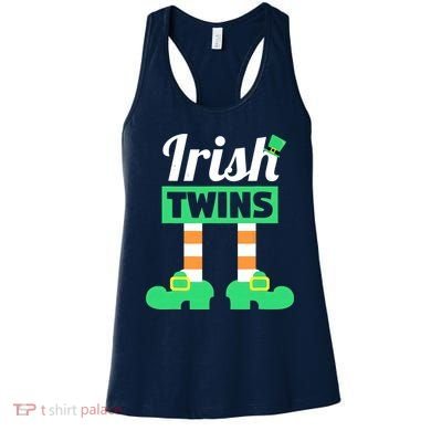 Irish Twins Tee Funny Matching St Patricks Day Twins Women's Tank Top