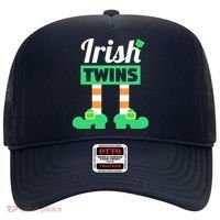 Irish Twins Tee Funny Matching St Patricks Day Twins Hat thumb 0
