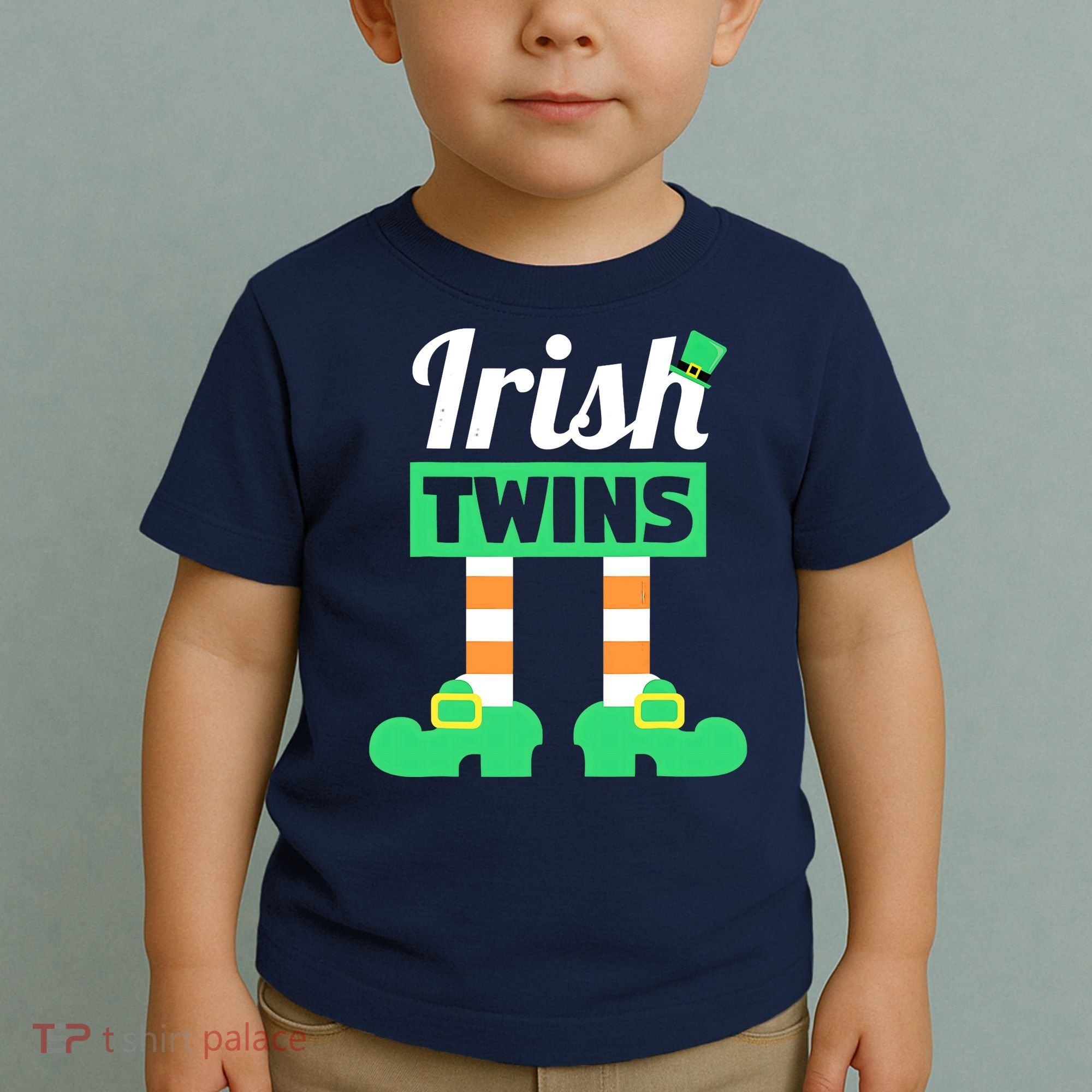Irish Twins Tee Funny Matching St Patricks Day Twins Toddler T-Shirt