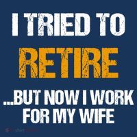I Tried To Retired But Now I Work For My Wife For Husband Women's Hoodie thumb 2