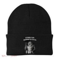 If They Talk Behind Your Back Fart Beanie thumb 0