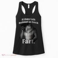 If They Talk Behind Your Back Fart Women's Tank Top thumb 0