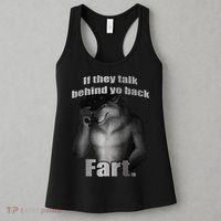 If They Talk Behind Your Back Fart Women's Tank Top thumb 3