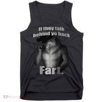 If They Talk Behind Your Back Fart Tank Top thumb 0