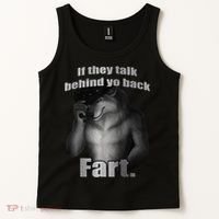 If They Talk Behind Your Back Fart Tank Top thumb 2