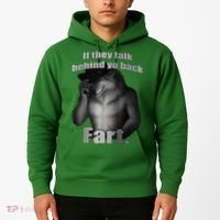 If They Talk Behind Your Back Fart Hoodie thumb 2