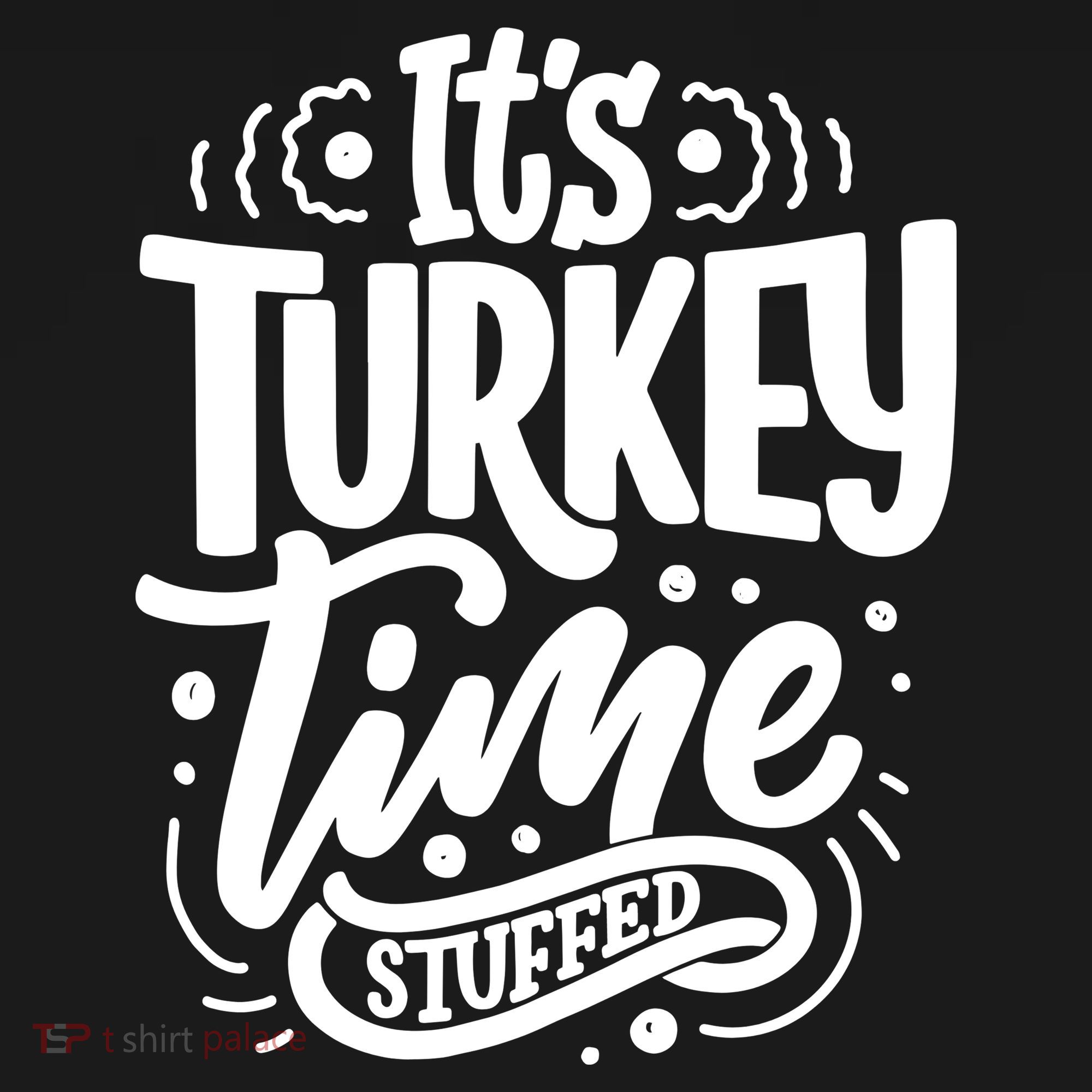 It's Turkey Time Stuffed Thanksgiving Pajama Set
