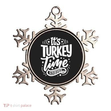 It's Turkey Time Stuffed Thanksgiving Ornament