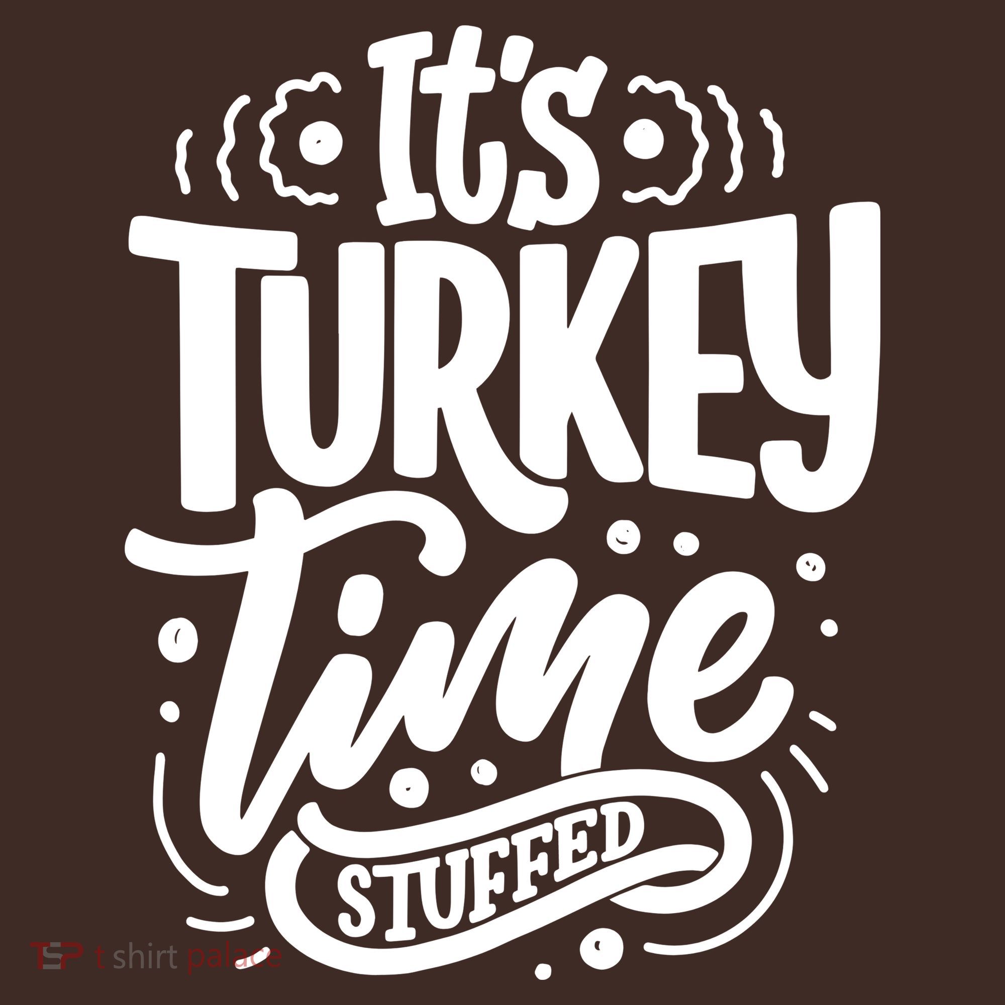 It's Turkey Time Stuffed Thanksgiving Beanie