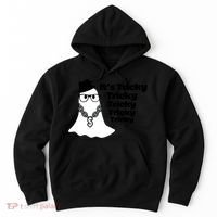 Its Tricky Tricky Tricky Ghost Boo Its Tricky Halloween Hoodie thumb 0
